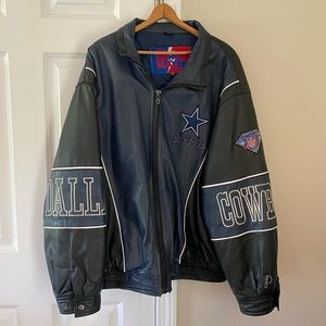 Men’s cowboys leather jacket